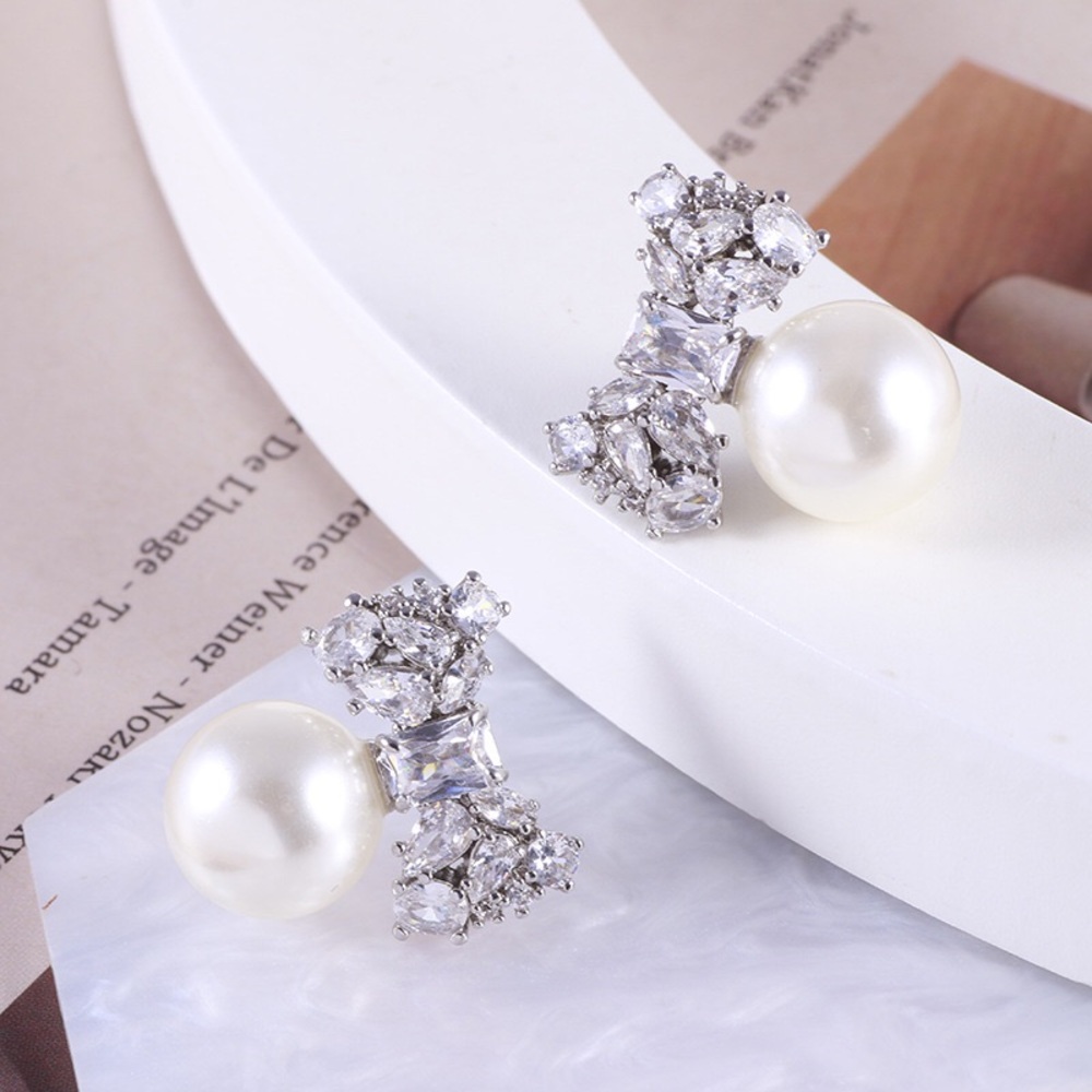 Kate Spade Bow Pearl Earrings